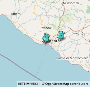 Mappa 92014 Porto Empedocle AG, Italia (54.0175)