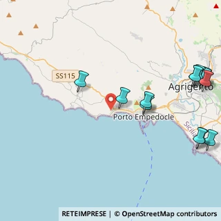 Mappa Via dei Ciclamini, 92014 Porto Empedocle AG, Italia (6.37462)