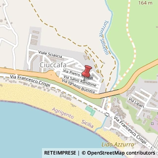 Mappa Via Salvo Randone, 50, 92014 Porto Empedocle, Agrigento (Sicilia)