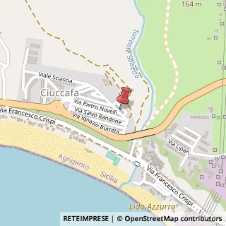 Mappa Via Leonardo Sciascia, 211, 92014 Porto Empedocle, Agrigento (Sicilia)