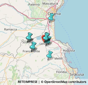 Mappa Via Carrubbazza, 96016 Lentini SR, Italia (7.95923)