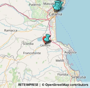 Mappa Via Carrubbazza, 96016 Lentini SR, Italia (21.42583)