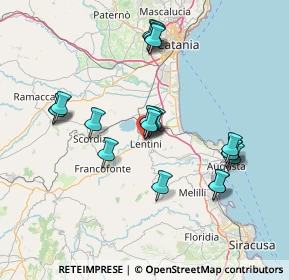 Mappa Via Carrubbazza, 96016 Lentini SR, Italia (16.2465)