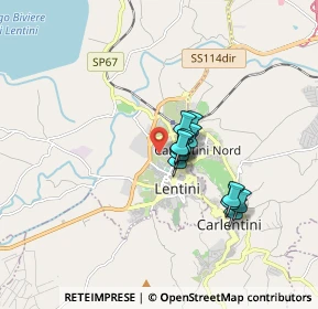 Mappa 96016 Lentini SR, Italia (1.32)