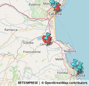 Mappa 96016 Lentini SR, Italia (21.00917)