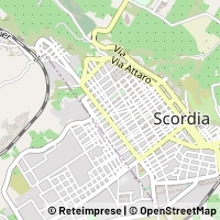 नक्शा Scordia