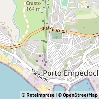 Karte Porto Empedocle