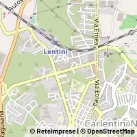 Kaart Lentini