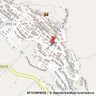 Mappa Via Rinaldi, 6, 92028 Naro, Agrigento (Sicilia)