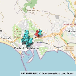 Mappa Via Giotto, 92014 Porto Empedocle AG, Italia (0.834)
