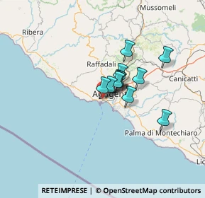 Mappa Via Giotto, 92014 Porto Empedocle AG, Italia (8.96667)