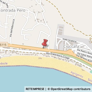 Mappa Strada Statale 115 Est, 179, 92014 Porto Empedocle, Agrigento (Sicilia)