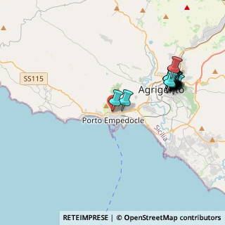 Mappa S.S.115 KM.183+100, 92014 Porto Empedocle AG, Italia (4.71895)
