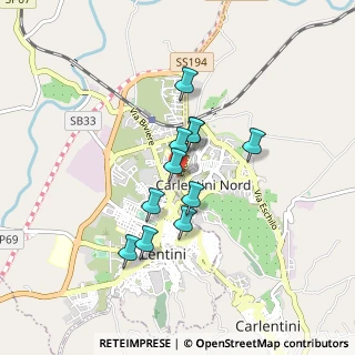 Mappa Via Nino Martoglio, 96016 Lentini SR, Italia (0.72364)