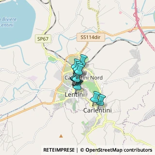 Mappa Via Nino Martoglio, 96016 Lentini SR, Italia (0.82273)