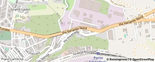 Mappa Porto Empedocle