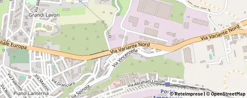 Mappa Porto Empedocle