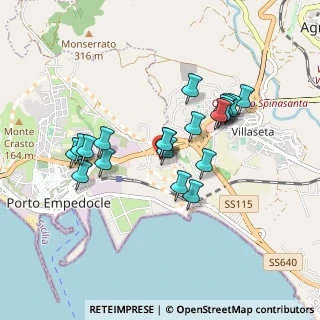 Mappa Via Giuseppe Ungaretti, 92014 Porto Empedocle AG, Italia (0.8705)