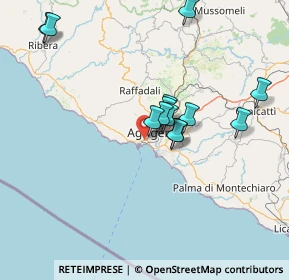 Mappa Via Giuseppe Ungaretti, 92014 Porto Empedocle AG, Italia (14.56462)