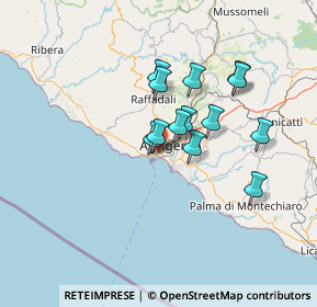 Mappa Via Giuseppe Ungaretti, 92014 Porto Empedocle AG, Italia (12.01692)