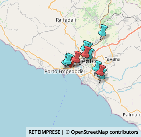 Mappa Via Giuseppe Ungaretti, 92014 Porto Empedocle AG, Italia (4.77182)