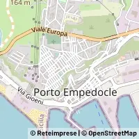 Kaart Porto Empedocle