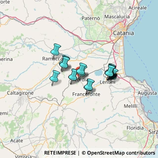 Mappa Via Giuseppe Garibaldi, 95046 Palagonia CT, Italia (10.696)