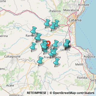 Mappa Via Giuseppe Garibaldi, 95046 Palagonia CT, Italia (11.423)