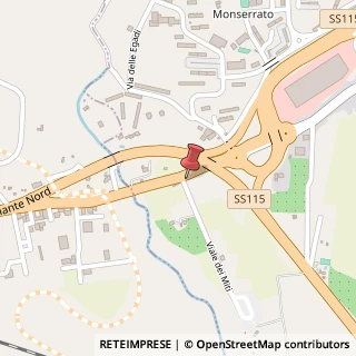 Mappa Via Fosse Ardeatine, 53A, 92100 Agrigento, Agrigento (Sicilia)