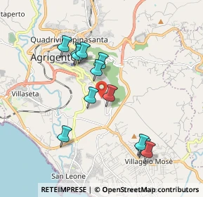 Mappa Via Passeggiata Archeologica, 92100 Agrigento AG, Italia (1.92583)