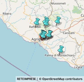 Mappa Via Passeggiata Archeologica, 92100 Agrigento AG, Italia (7.10769)