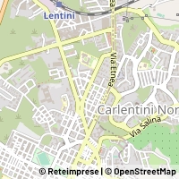 Hartă Lentini
