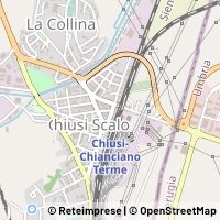 Mapa Chiusi