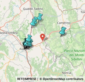 Mappa SS 77 della Val di Chienti, 06034 Foligno PG (14.09)