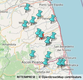 Mappa C.da Maliscia, 63068 Montalto delle Marche AP, Italia (14.546)