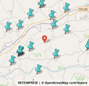 Mappa C.da Maliscia, 63068 Montalto delle Marche AP, Italia (5.6525)