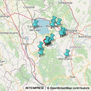 Mappa Piazza Carlo Marx, 06068 Panicale PG, Italia (9.82867)