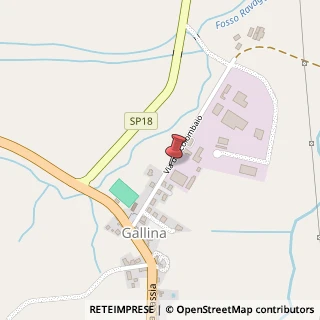 Mappa Via del Colombaio, 20, 53023 Castiglione d'Orcia, Siena (Toscana)