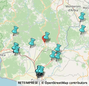 Mappa Via del Gesso, 58036 Roccastrada GR, Italia (21.3295)