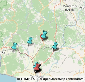 Mappa Via del Gesso, 58036 Roccastrada GR, Italia (18.4)