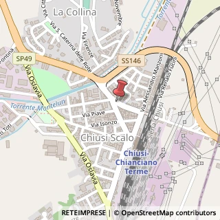 Mappa Piazza Giacomo Matteotti, 30, 53043 Chiusi, Siena (Toscana)