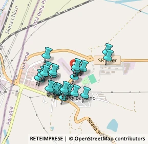 Mappa 5 Strada St. 71 Umbro Casentinese, 06062 Città della Pieve PG, Italia (0.36897)