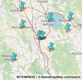 Mappa 5 Strada St. 71 Umbro Casentinese, 06062 Città della Pieve PG (13.90727)