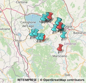 Mappa Via Pievaiola, 06066 Piegaro PG, Italia (12.493)