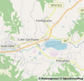 Mappa Strada Statale 220, 06066 Perugia PG, Italia (1.40385)