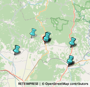 Mappa Vicolo Cieco, 58036 Roccastrada GR, Italia (7.049)