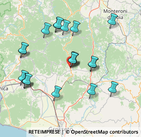 Mappa Vicolo Cieco, 58036 Roccastrada GR, Italia (16.26)