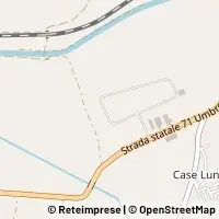 Map Città della Pieve
