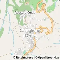 Térkép Castiglione d'Orcia