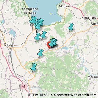 Mappa Via della Libertà, 06064 Panicale PG, Italia (6.22)